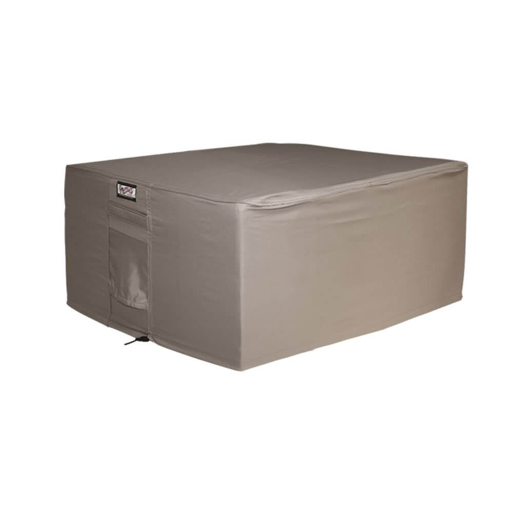 rfs7575-plain8kseUVS6wqQ1G Afdekhoes voor hocker 75 x 75 H: 45 cm