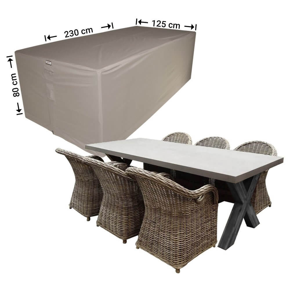 rds230125-completerSTKqxwvBign9 Gartenmöbel-Set Abdeckung 230 x 125 H: 80 cm