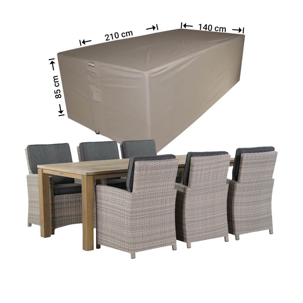 rds210140-completeRItQEz5MWJDpu Schutzhülle für Gartenmöbel Rechteckig 210 x 140 H: 85 cm