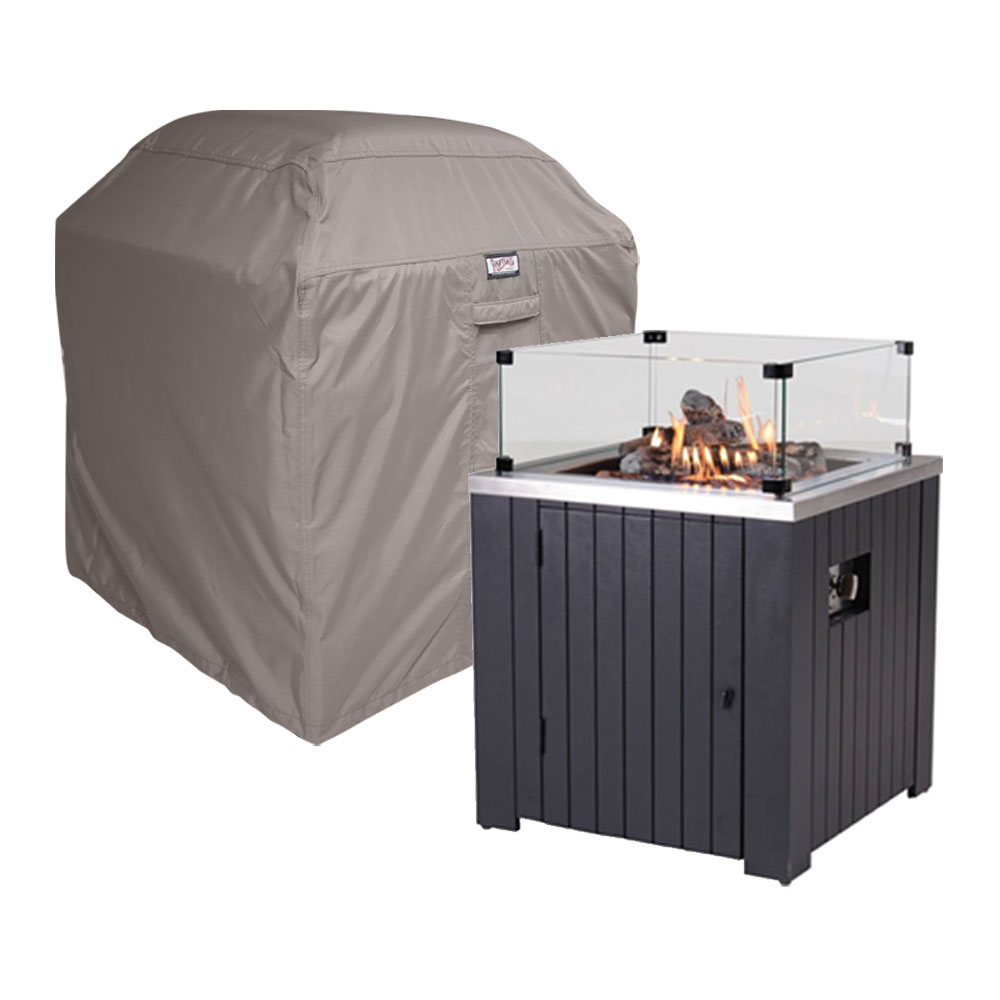 Feuertisch und Terrassenheizer Schutzhülle
