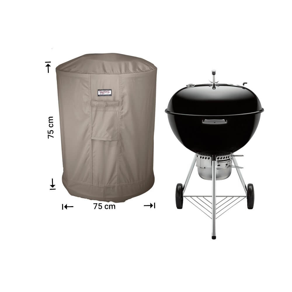 RBBQ75r-completekbQVYscPFzbQ2AezEA1QXRQLJS Kugelgrill Schutzhülle Ø 75 H: 75 cm
