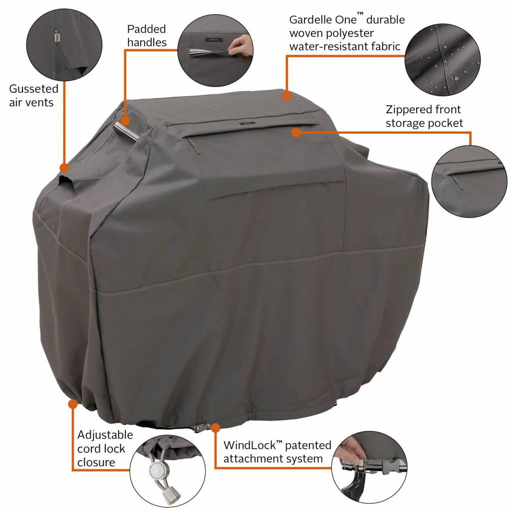 Gasgrill-Hülle 111 x 55 H: 111 cm