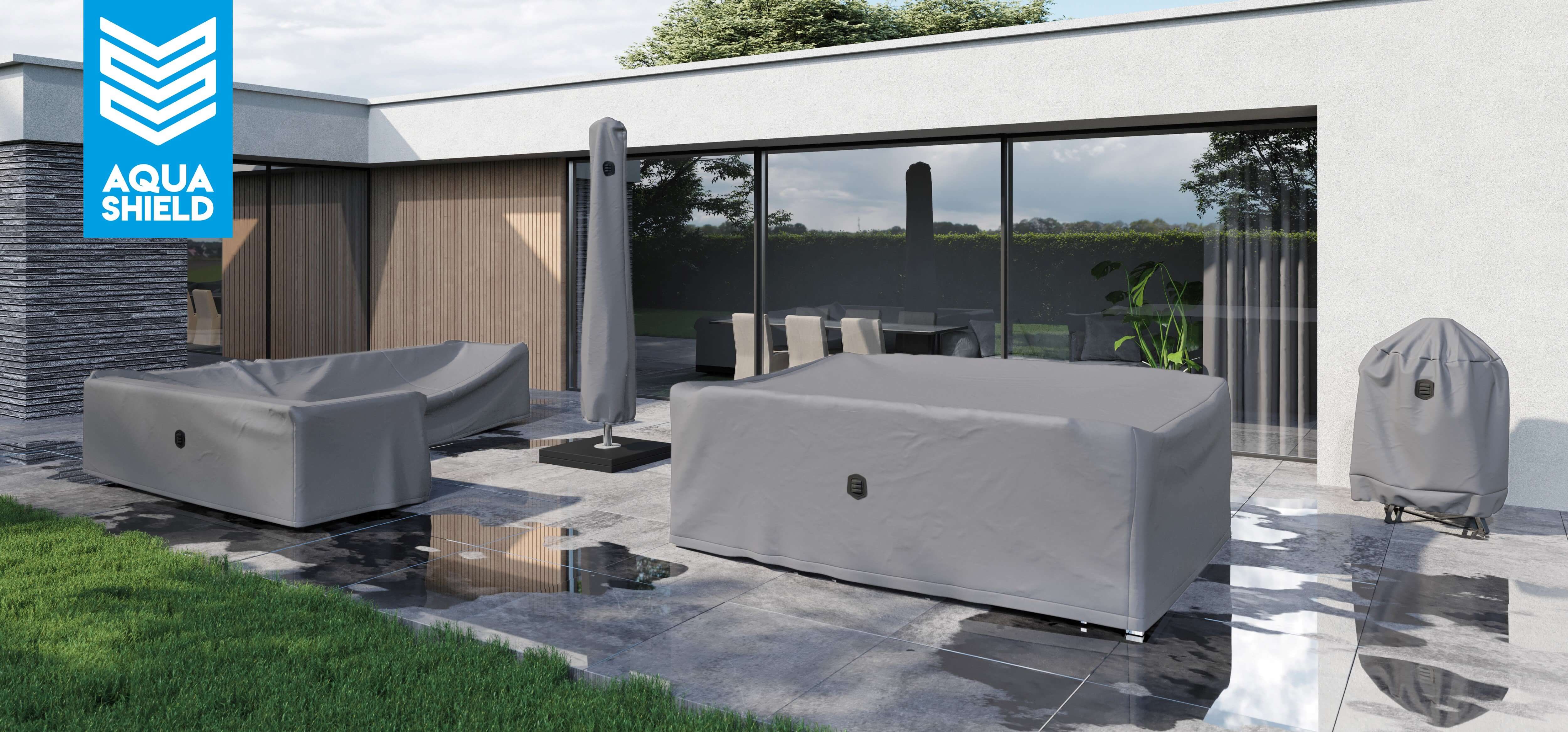 Tragetasche für 4 Gartenmöbelauflagen 125 x 32 H: 50 cm