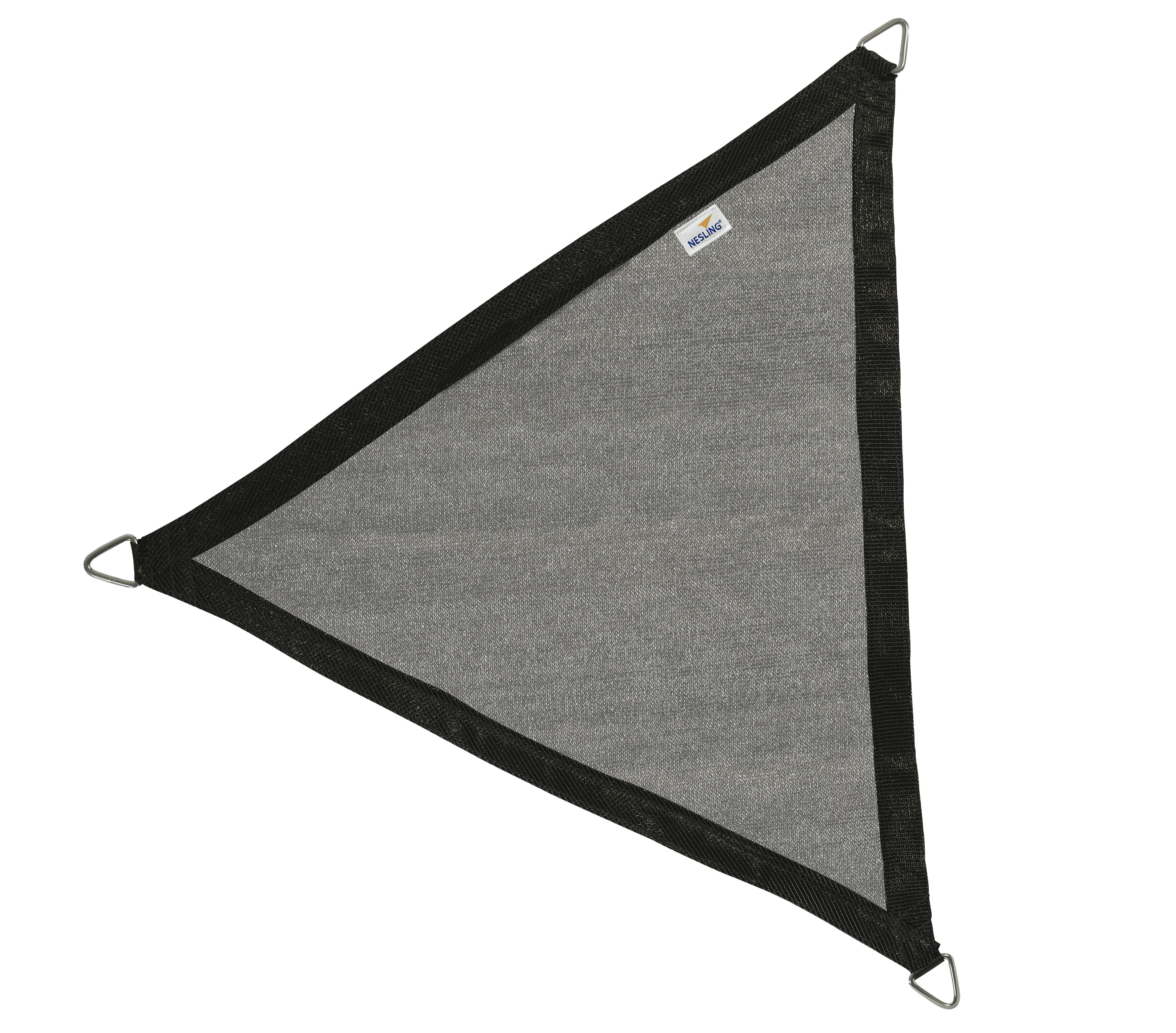 Driehoekig schaduwdoek Coolfit 5,0m - zwart