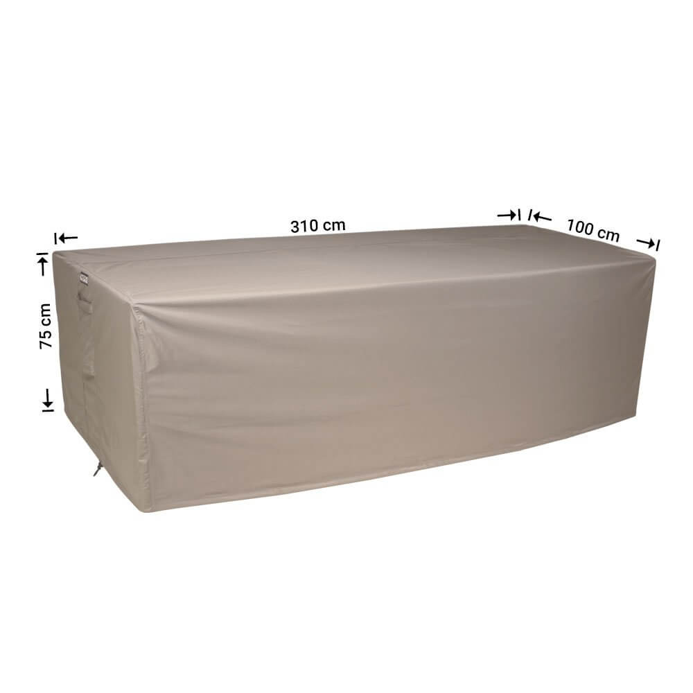 rlb310bsKTet9cNE8QizwSsyDZrl9GhC Beschermhoes voor tuintafel 310 cm breed 100 cm hoog 75 cm