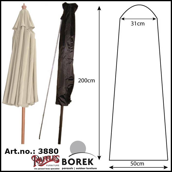 Sonnenschirmabdeckung H: 200 cm