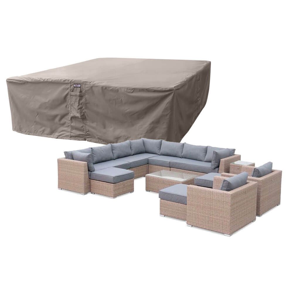RLS300300-completeOMHGOvpFuLXhr Loungeset beschermhoes 300 x 300 H: 70 cm