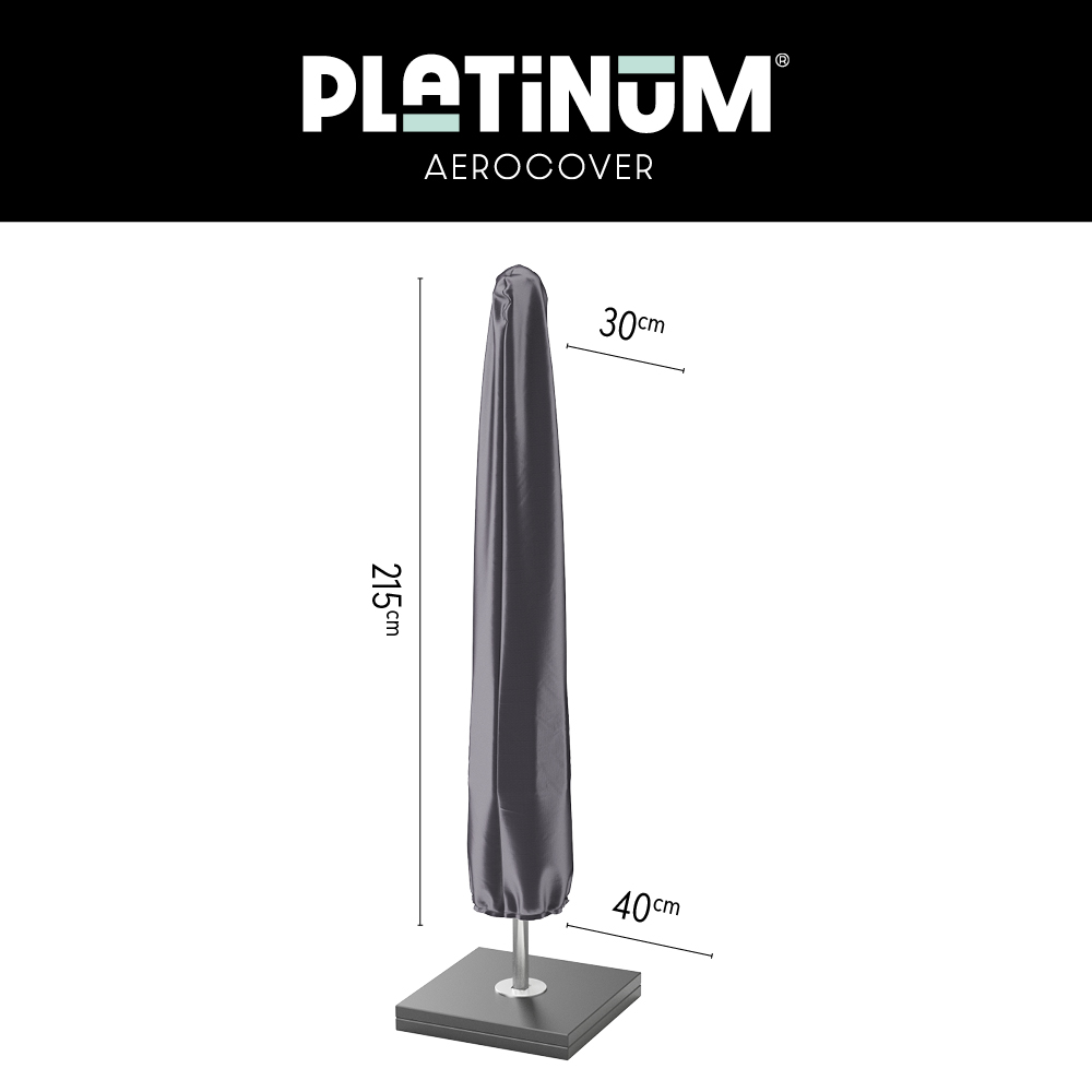 Schutzhülle für Sonnenschirm mit Stab H: 215 cm Schutzhülle für Sonnenschirm mit Stab H: 215 cm