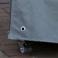 Strandkorbhülle 152 x 95 H: 165 / 140 cm deVries Classic XXL