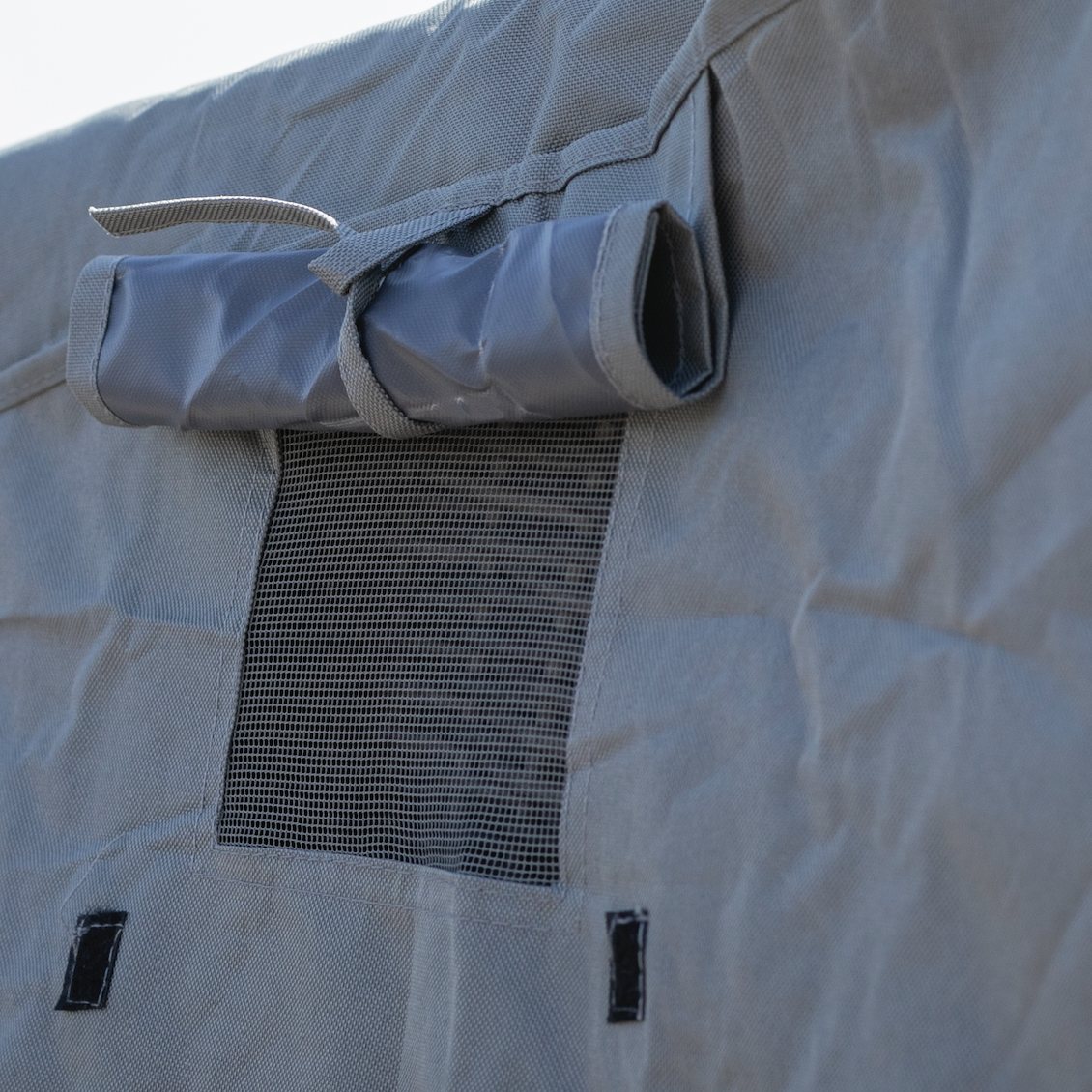 Strandkorbhülle 152 x 95 H: 165 / 140 cm deVries Classic XXL