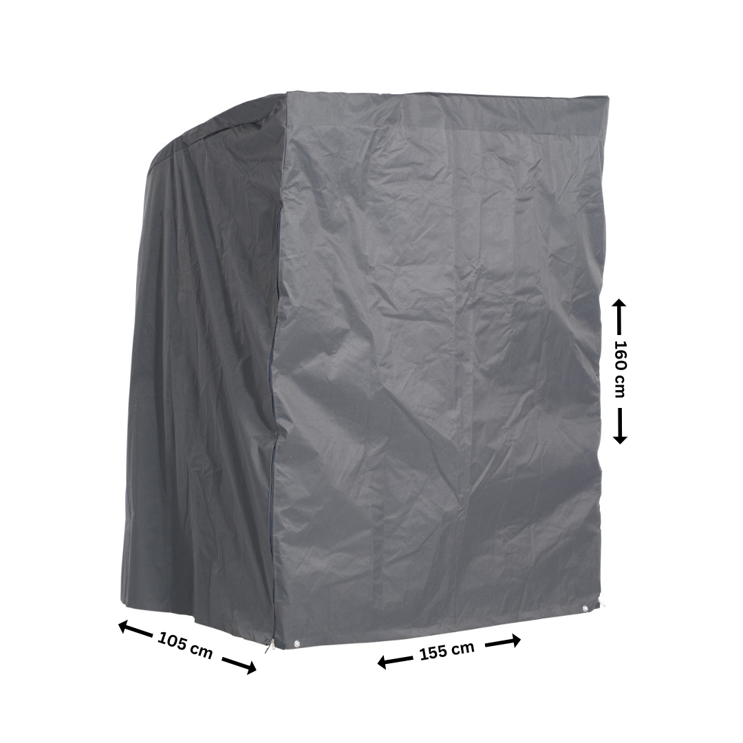 Sonnenpartner-Abdeckhaube, 155 x 105 H: 160 cm, für Strandkörbe