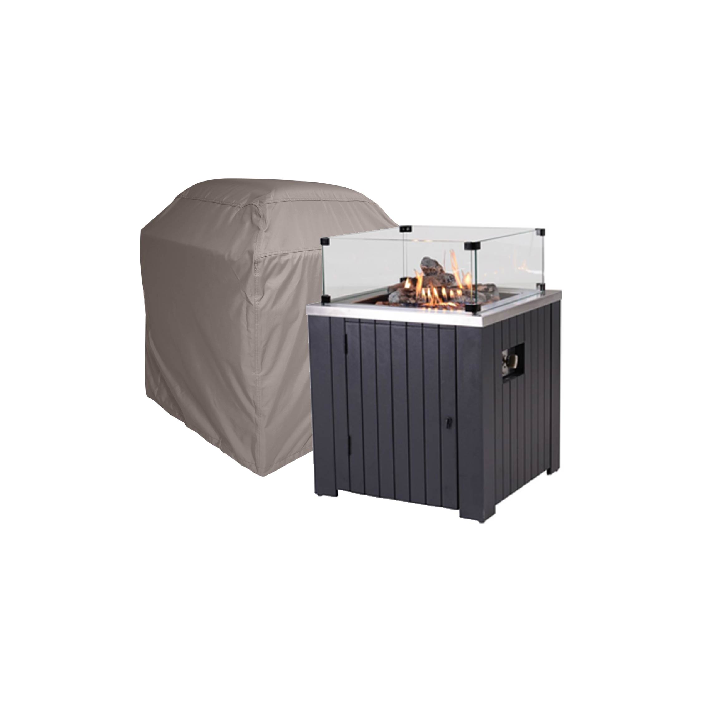 Feuertisch und Terrassenheizer Schutzhülle