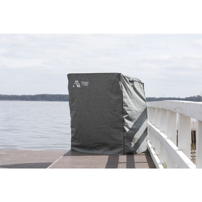 Strandkorbhülle 152 x 95 H: 165 / 140 cm deVries Classic XXL