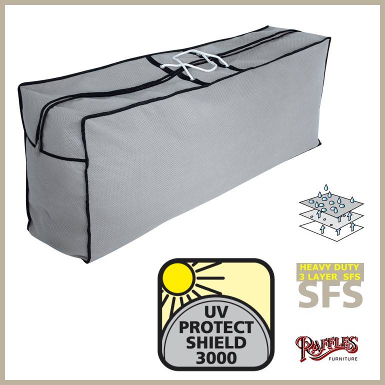 Tragetasche für 4 Hochlehner Auflagen 125 x 50 H: 32 cm