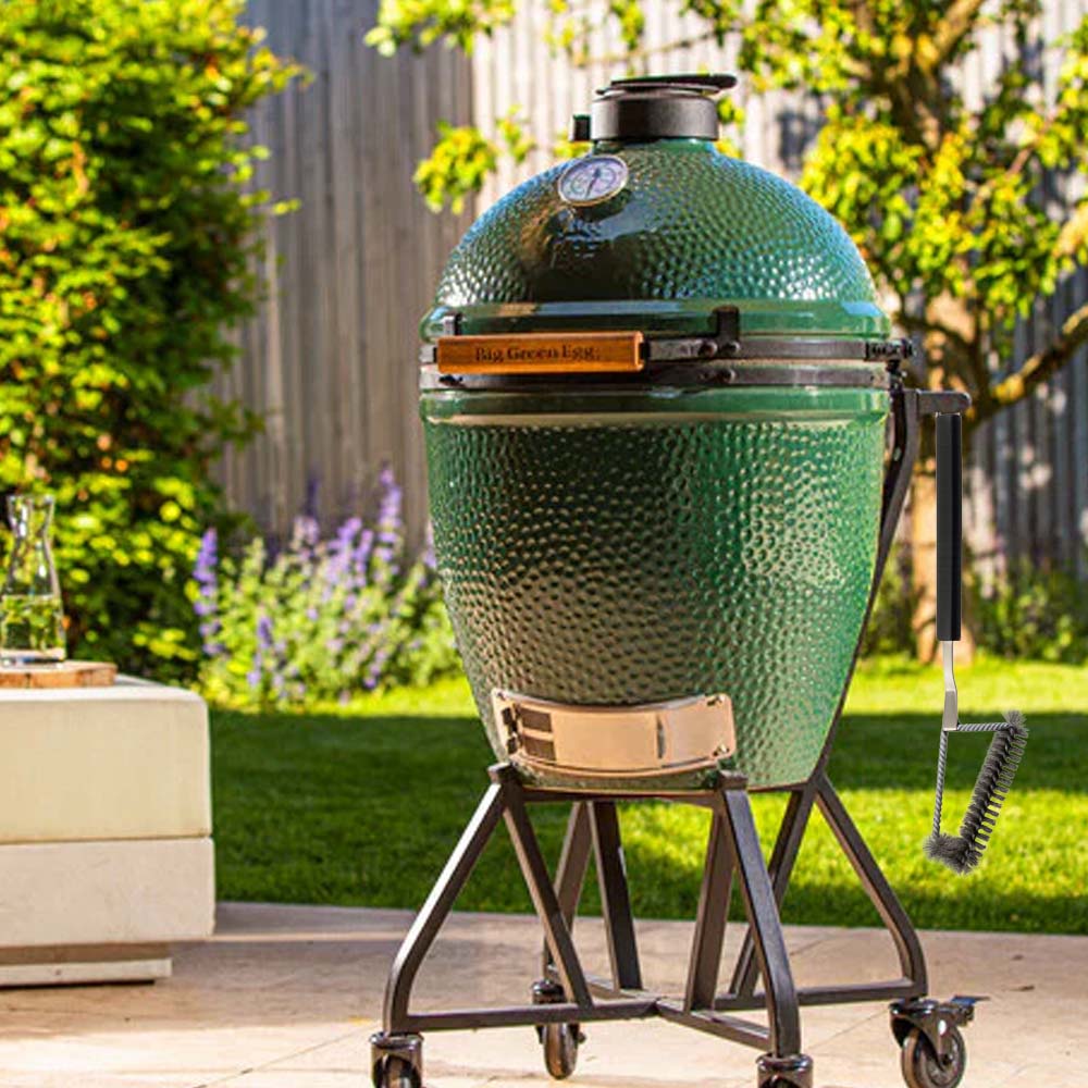 BBQ Reinigungsbürste – Edelstahl Grillbürste mit stabilem Griff