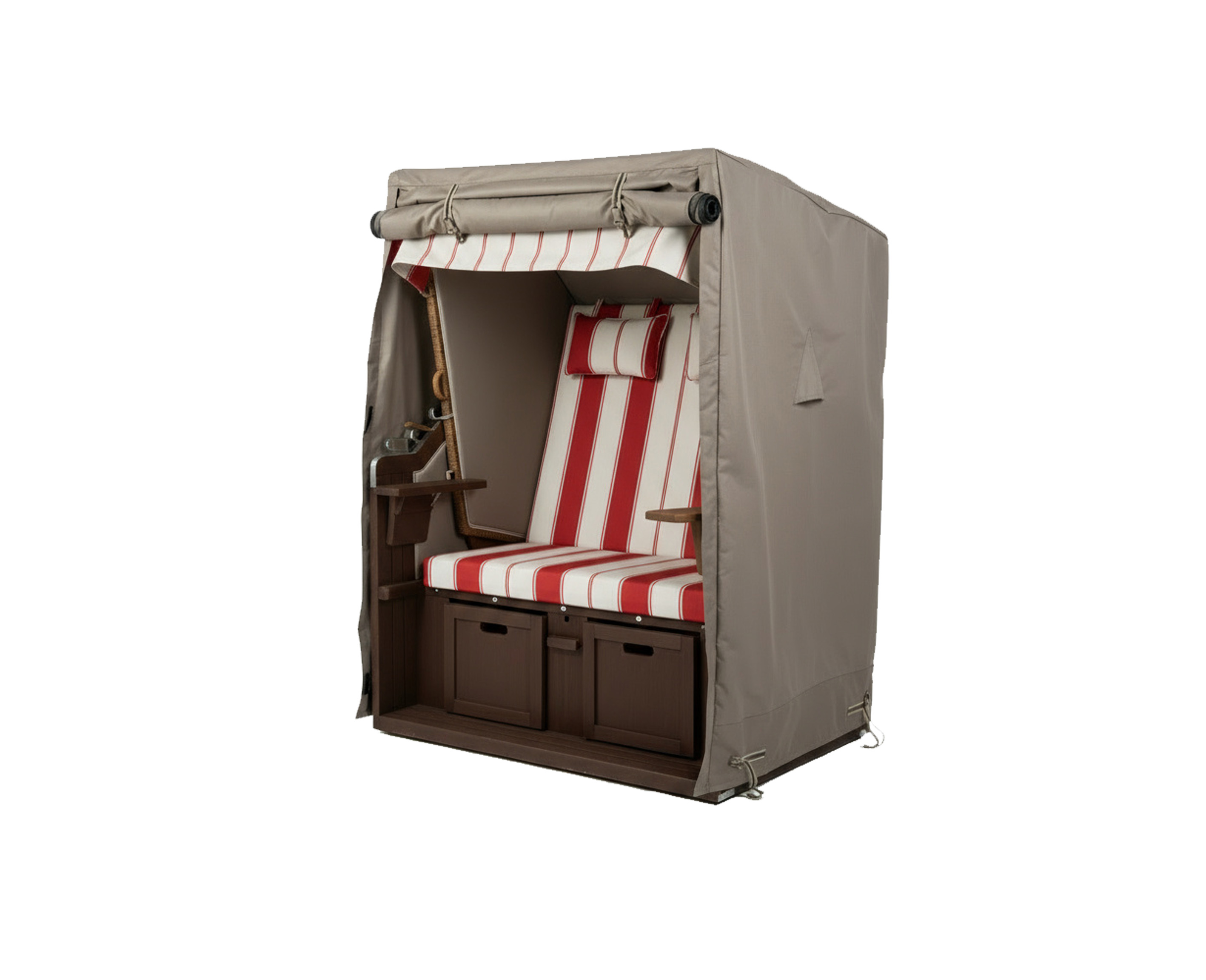 Strandkorb Hülle  150 x 100 H: 175 / 150 cm