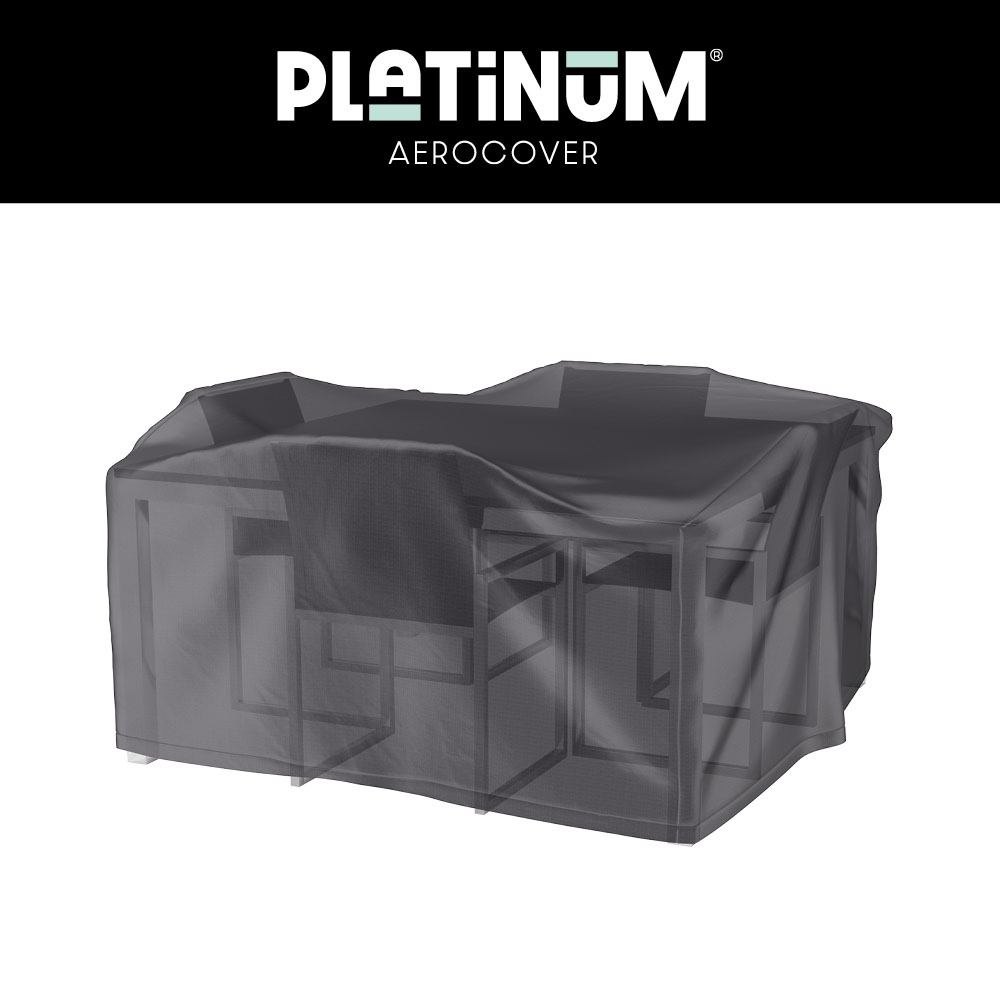 Abdeckhaube für quadratischen Tisch mit Stühle 130 x 130 H: 85 cm
