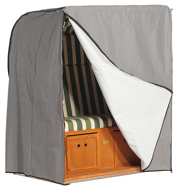 Sonnenpartner-Abdeckhaube, 170 x 114 H: 154 cm, für Strandkörbe