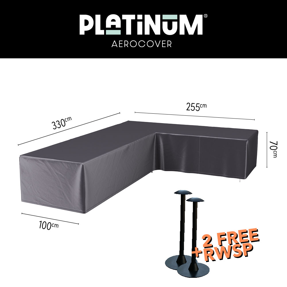 Abdeckung für Ecksofa 330 x 255 x 100 H: 70 cm Abdeckung für Ecksofa 330 x 255 x 100 H: 70 cm