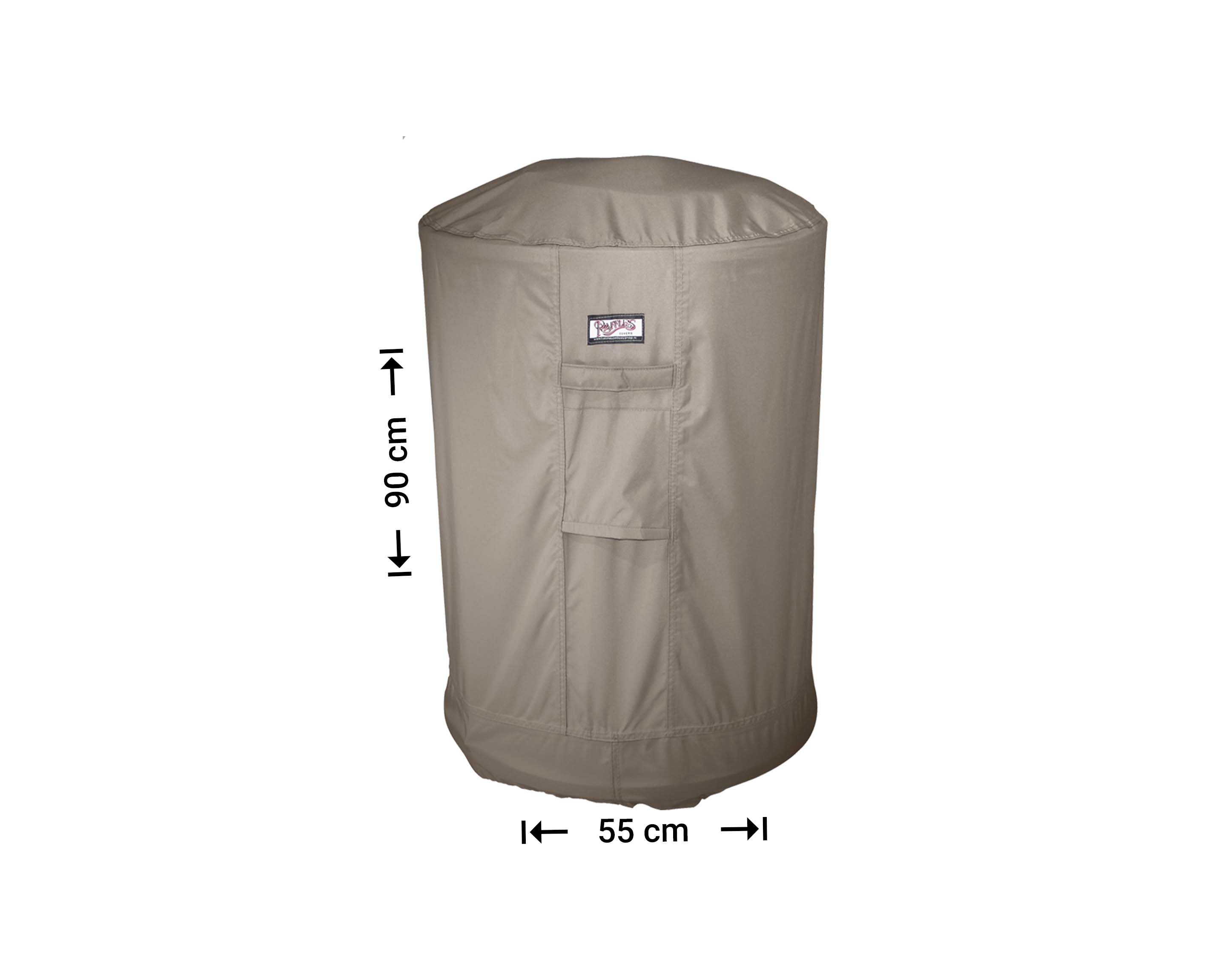 Runde Grillabdeckung Ø 55 H: 90 cm