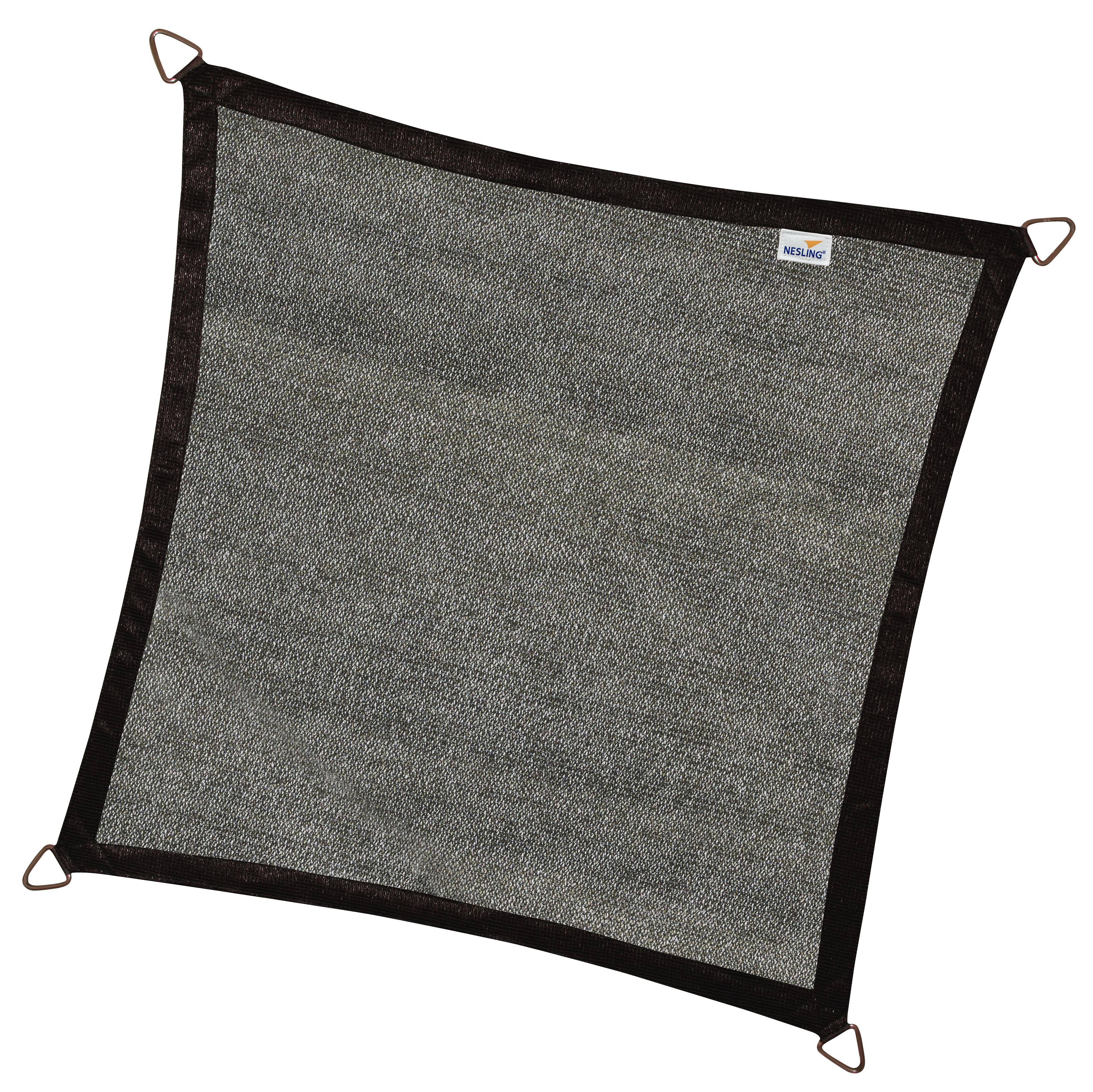 N502_082_43-schaduwdoek-Coolfit-vierkant-3-6x3-6x3-6x3-6-zwart-8717677460885 Schaduwdoek van 5,0m Nesling - zwart