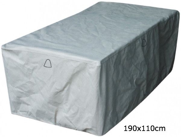 Schutzhülle für rechteckige Gartentisch 190 x 110 H: 75 cm