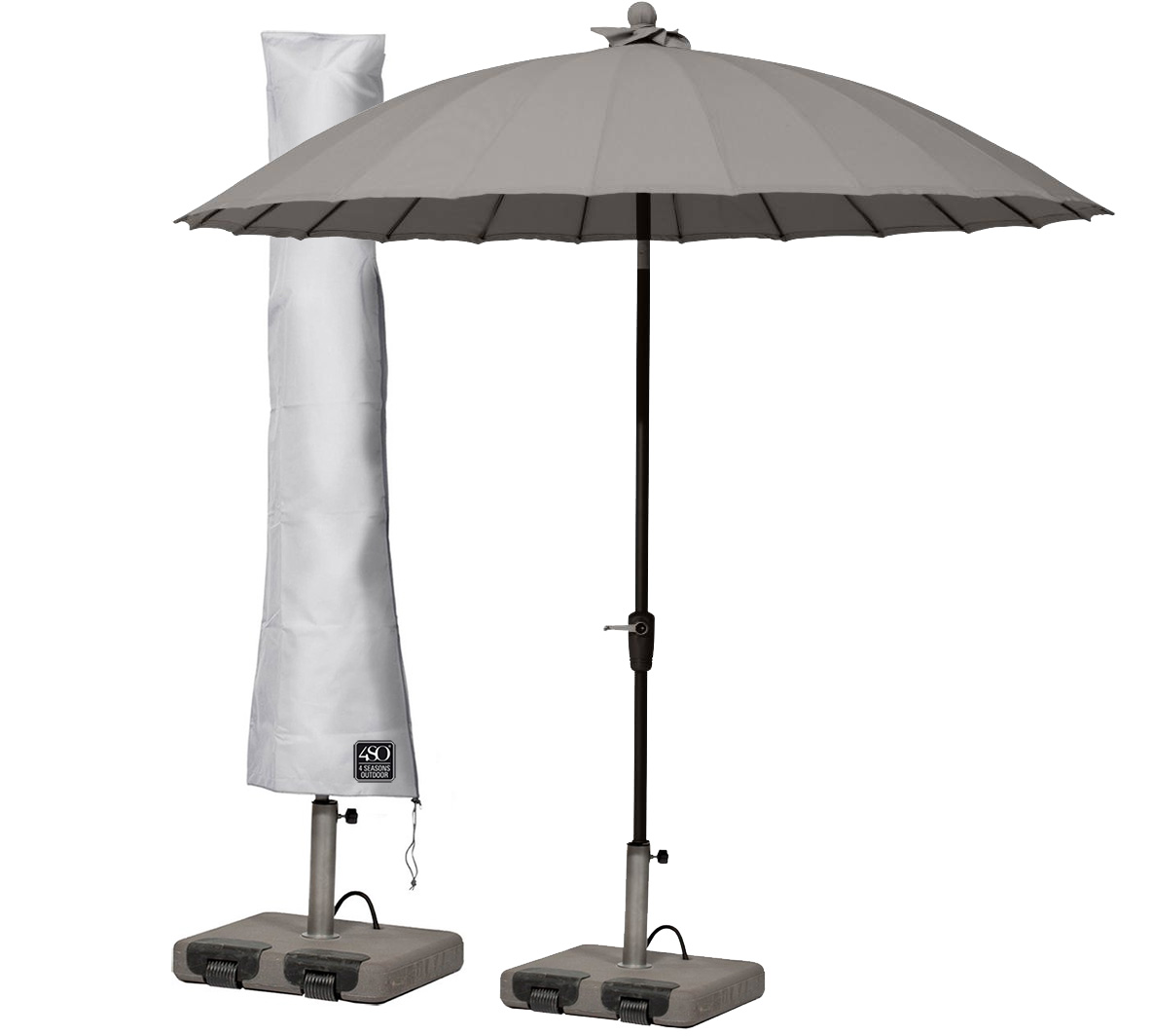 08675-hoes-4SO-Shanghai-azzurro-oasis-cover-huelle 4SO Schutzhülle für Shanghai, Azzurro, Oasis H: 195 cm