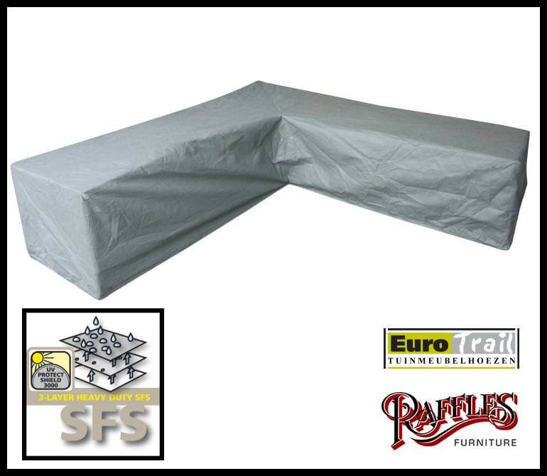 Loungemöbel Abdeckhaube für L-Form Gartensofa 270 x 270 H: 70 cm