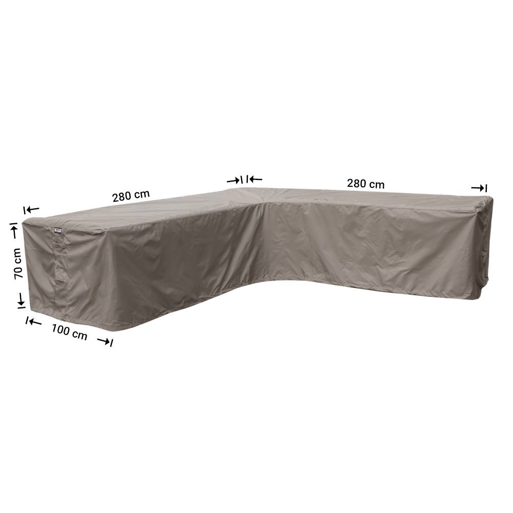 rhs280g2TpWzWybnGpj Hoekbank beschermhoes 280 x 280 x 100 H: 70 cm