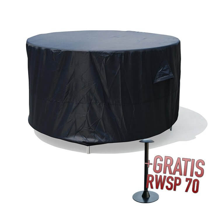 Abdeckung für runden Gartentisch mit Stühlen Ø 200 H: 85 cm