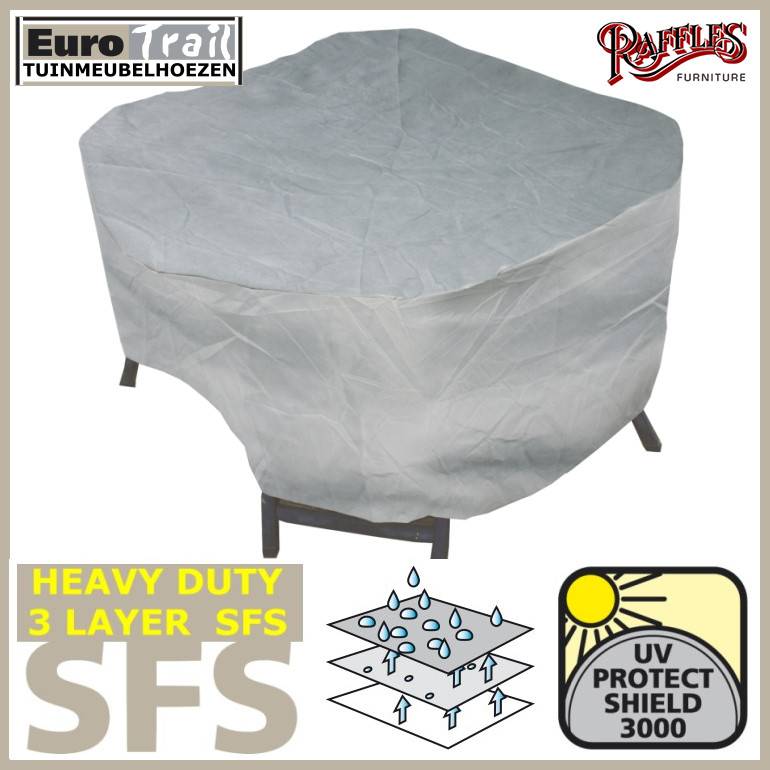 etgf5126-eurotrail-sfs-3-lagen-constructie-ademend Schutzhülle für Sitzgruppe Ø 320 x 80 cm