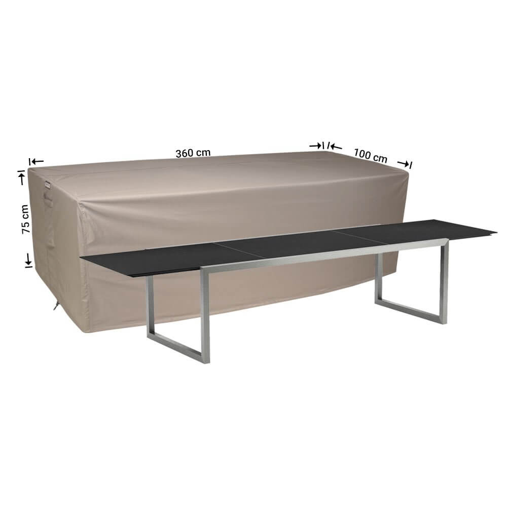 RT360-completeNN8rhFbvKvx5s Tuintafel Lounge bank hoes 360 cm lang en 100cm breed