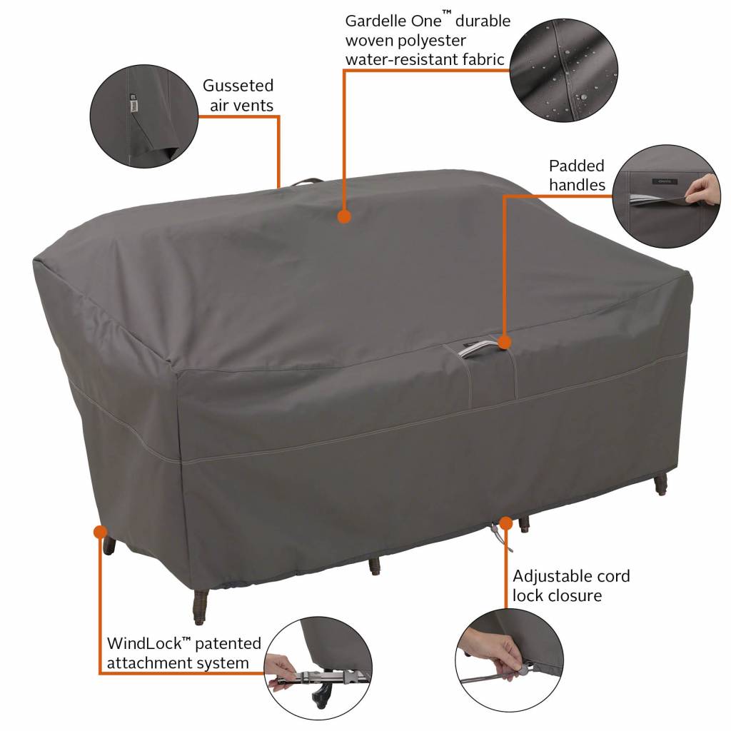 Abdeckung für Lounge Bank 224 x 83 H: 84 cm