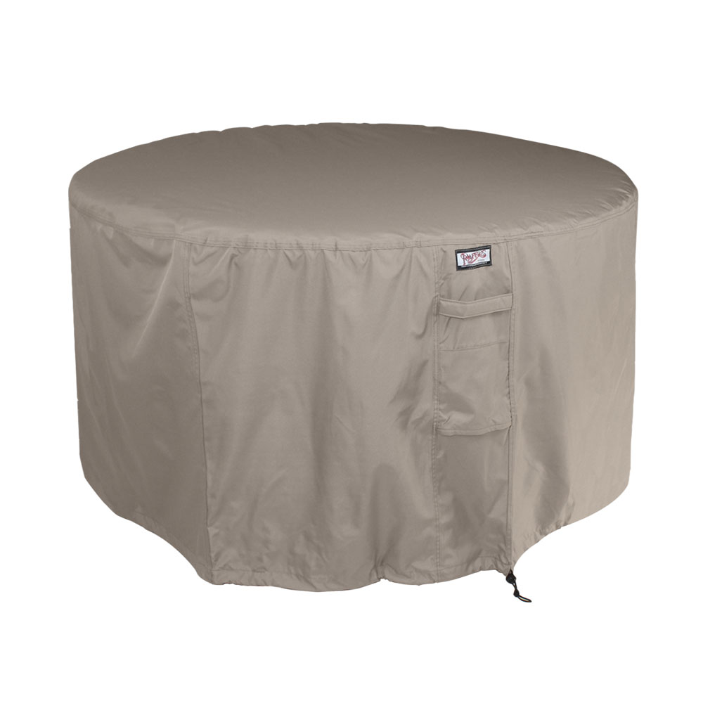 RDSR155-plain Afdekhoes voor ronde tuinset Ø155 H: 85 cm