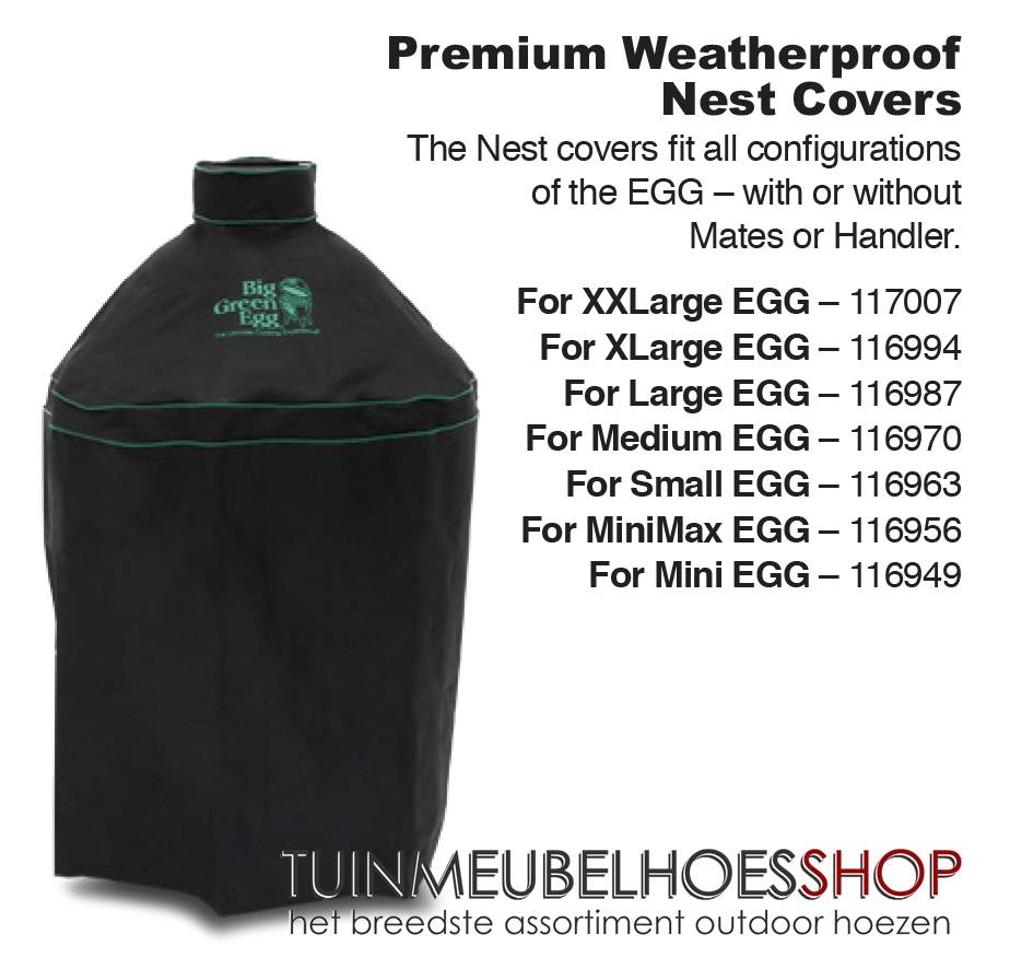 Abdeckhaube Big Green Egg Mini Ø: 50 & H: 50 cm