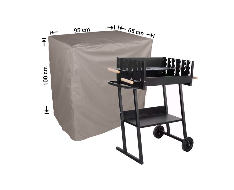 Raffles Covers BBQ-Abdeckung für freistehende Flatbed-BBQ-Grills