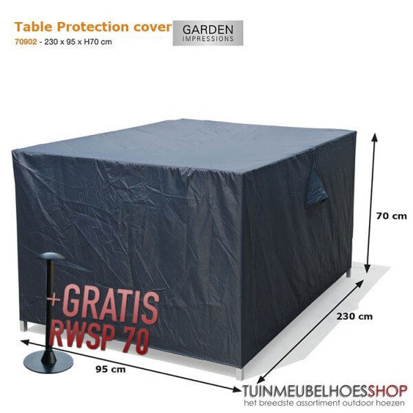 70902-rt-230-cm-table-cover-tafel-hoes_600x600GTjqznq5QC7bk Loungebank - Gartentisch Hülle 230 x 95 H:70 cm