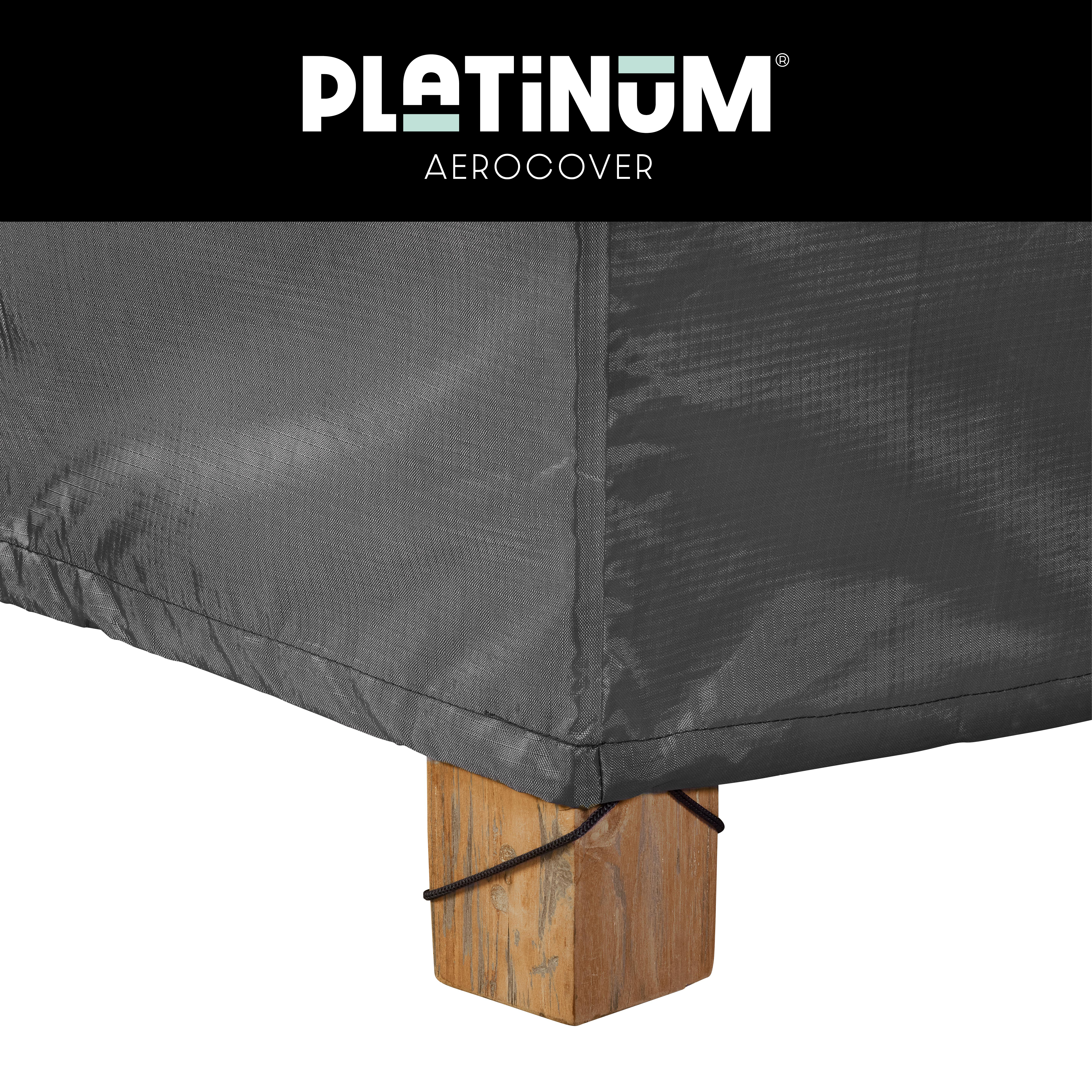 Abdeckhaube für rechteckige Garten Sitzgruppe, 280 x 190 H: 85 cm