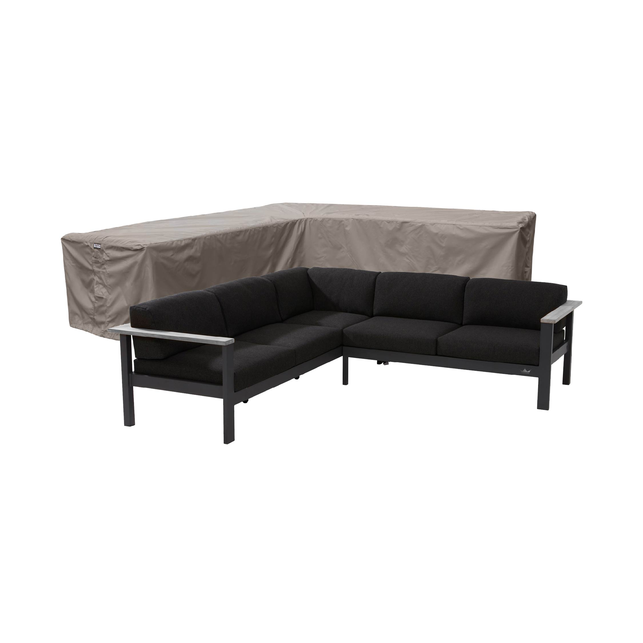 Ecksofa mit gleichen Seiten