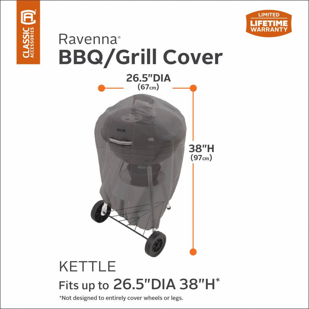Runde Abdeckung für Kugelgrill Ø 67 H: 97 cm