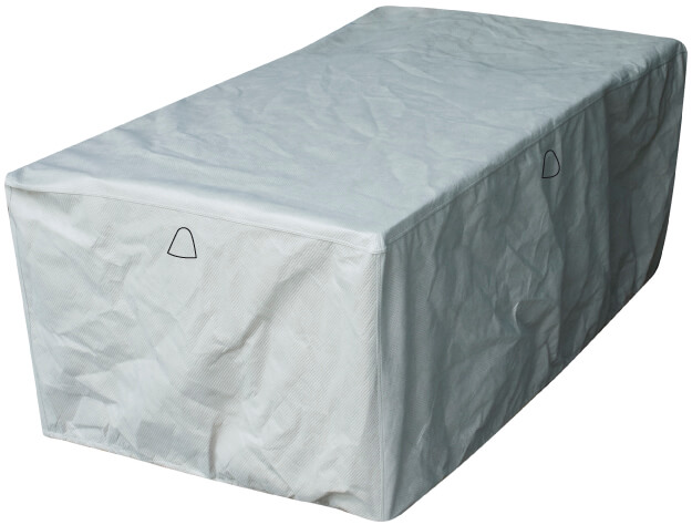ETGF5168-2 Wetterschutz für rechteckige Gartentisch 250 x 110 H: 75 cm