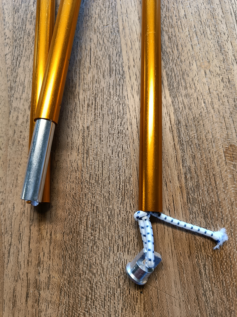 Stick-parasol-dopje Stock Stab Stange für Schutzhülle für Sonnenschirm, Aluminium 280 cm