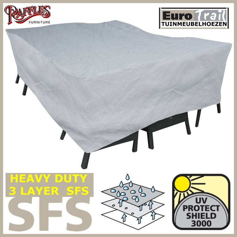 Schutzhülle für Gartenmöbel-Set 250 x 175 H: 100 cm