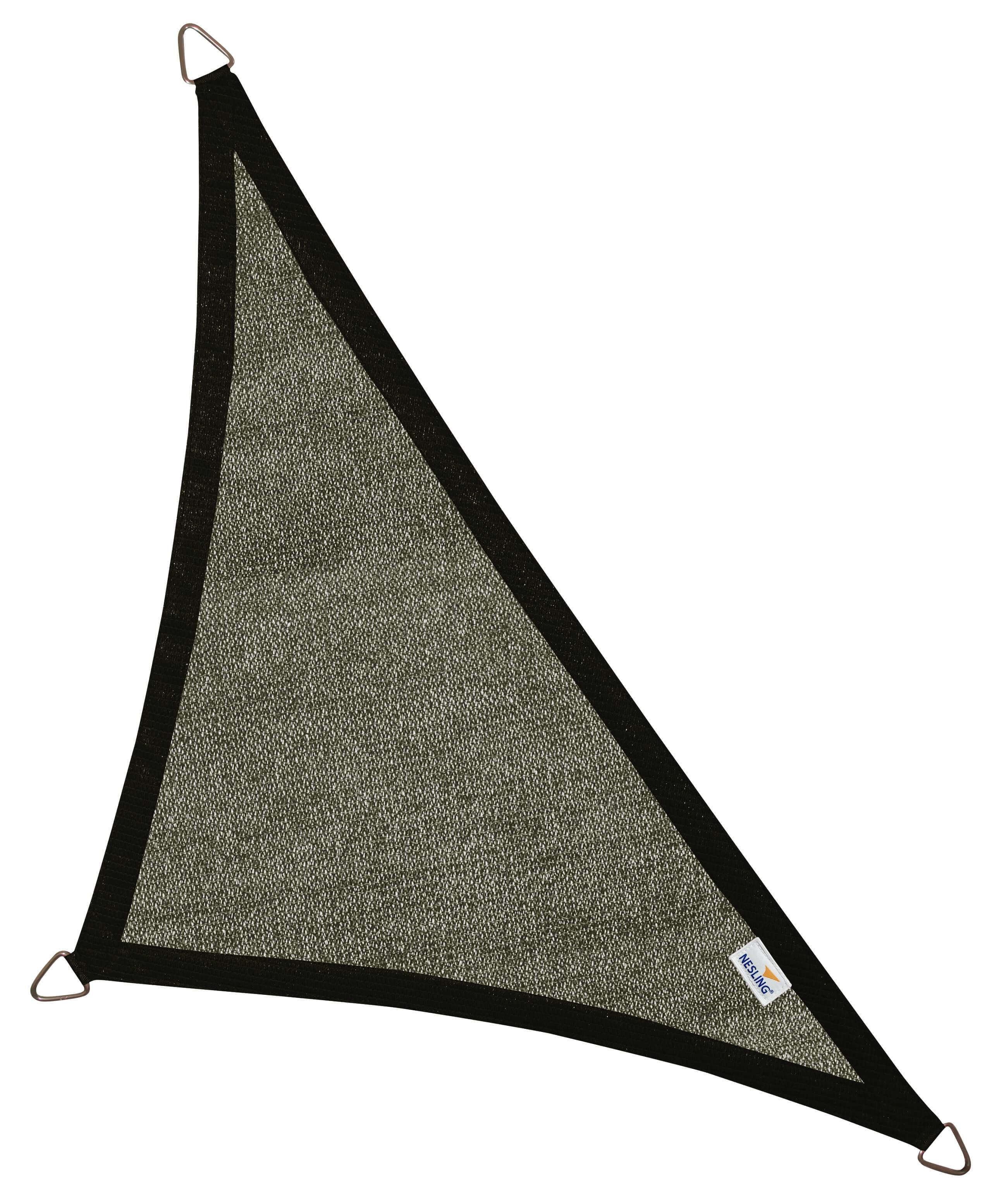 Driehoek 4 x 4 x 5,7m Coolfit schaduwdoek - zwart