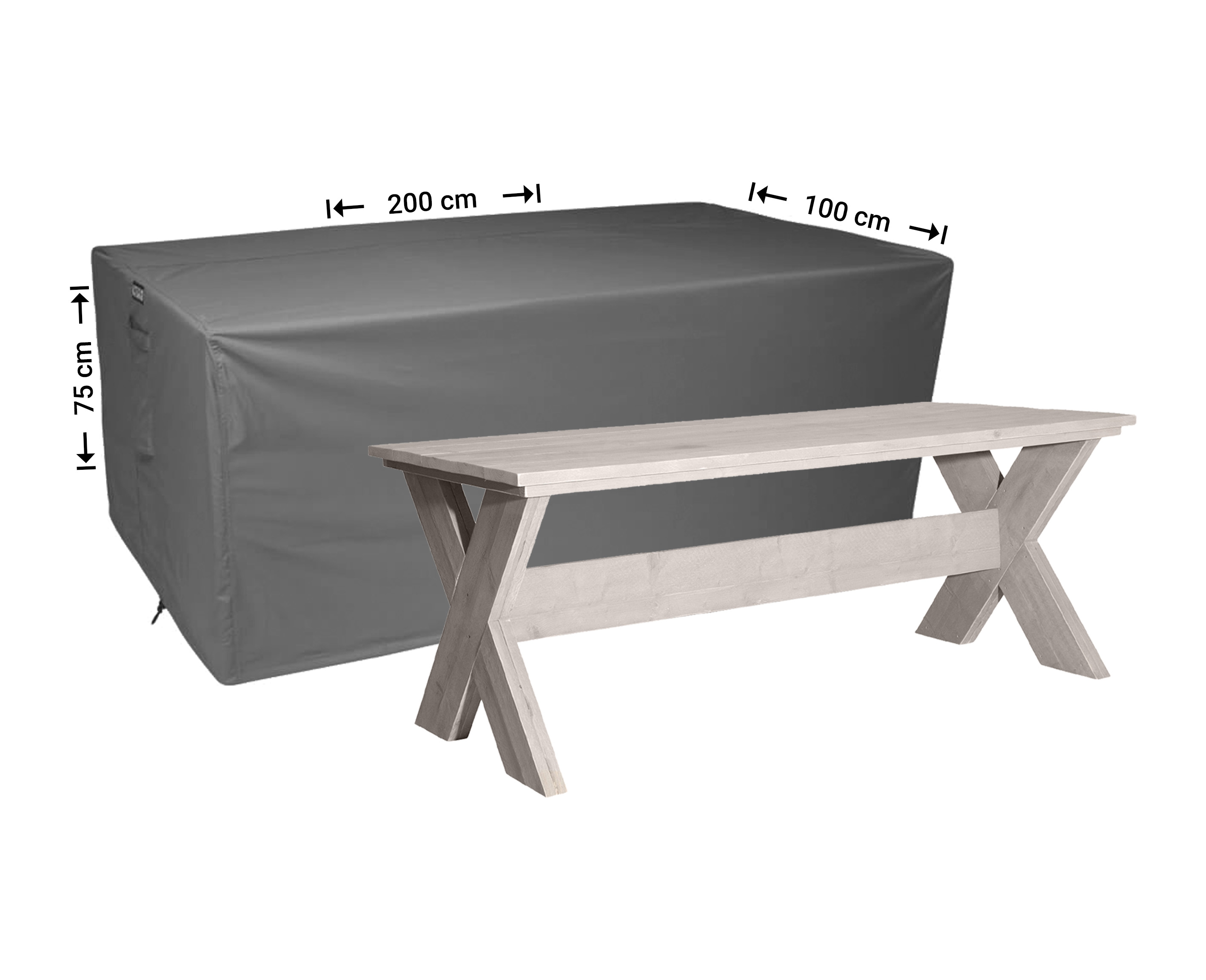 Raffles Covers Gartentisch-Schutzhülle