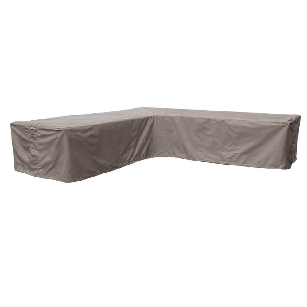 rhs330-plain-2 Lounge hoekbank afdekhoes 330 x 330 x 100 H: 70 cm