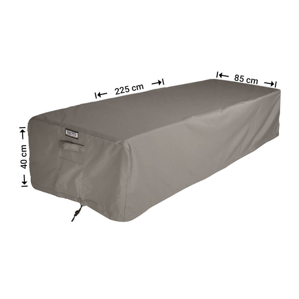 Abdeckung für Garten Sonnenliege 225 x 85 H: 40 cm