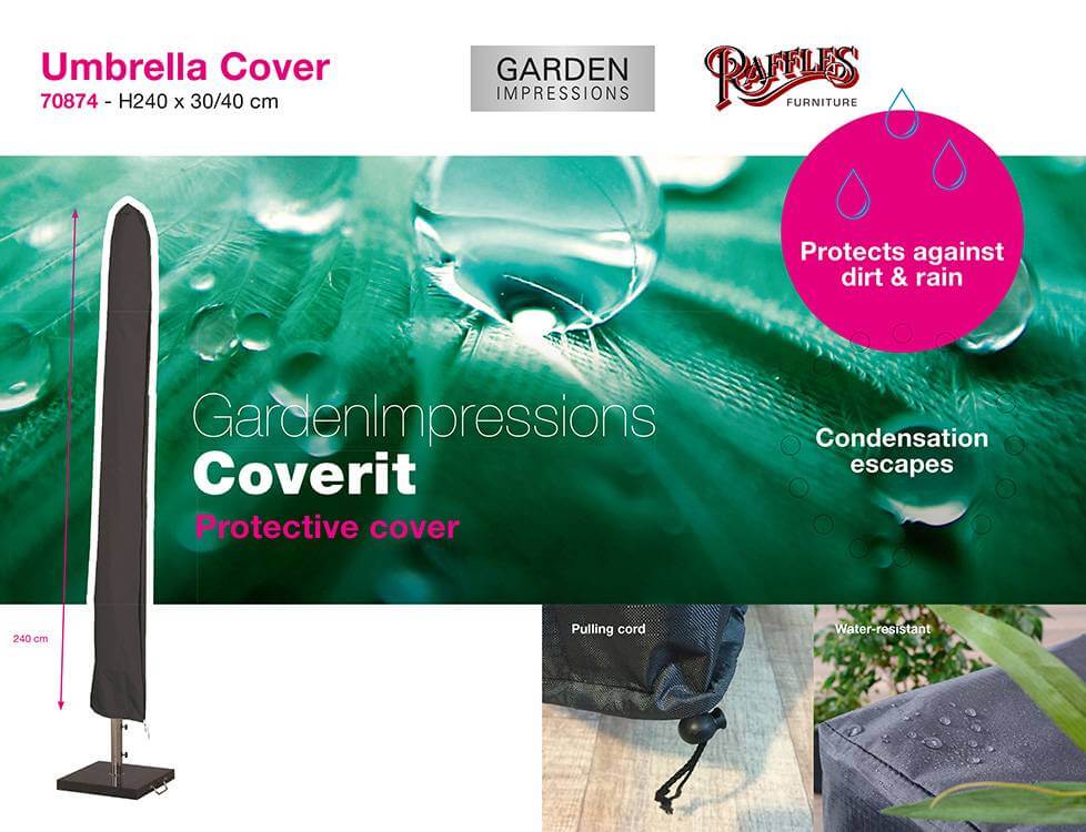 70874-coverit-protective-cover-hoes-parasol-grootH5jpw3zO7sdQx Garden impressions hoes voor parasol H: 240 cm