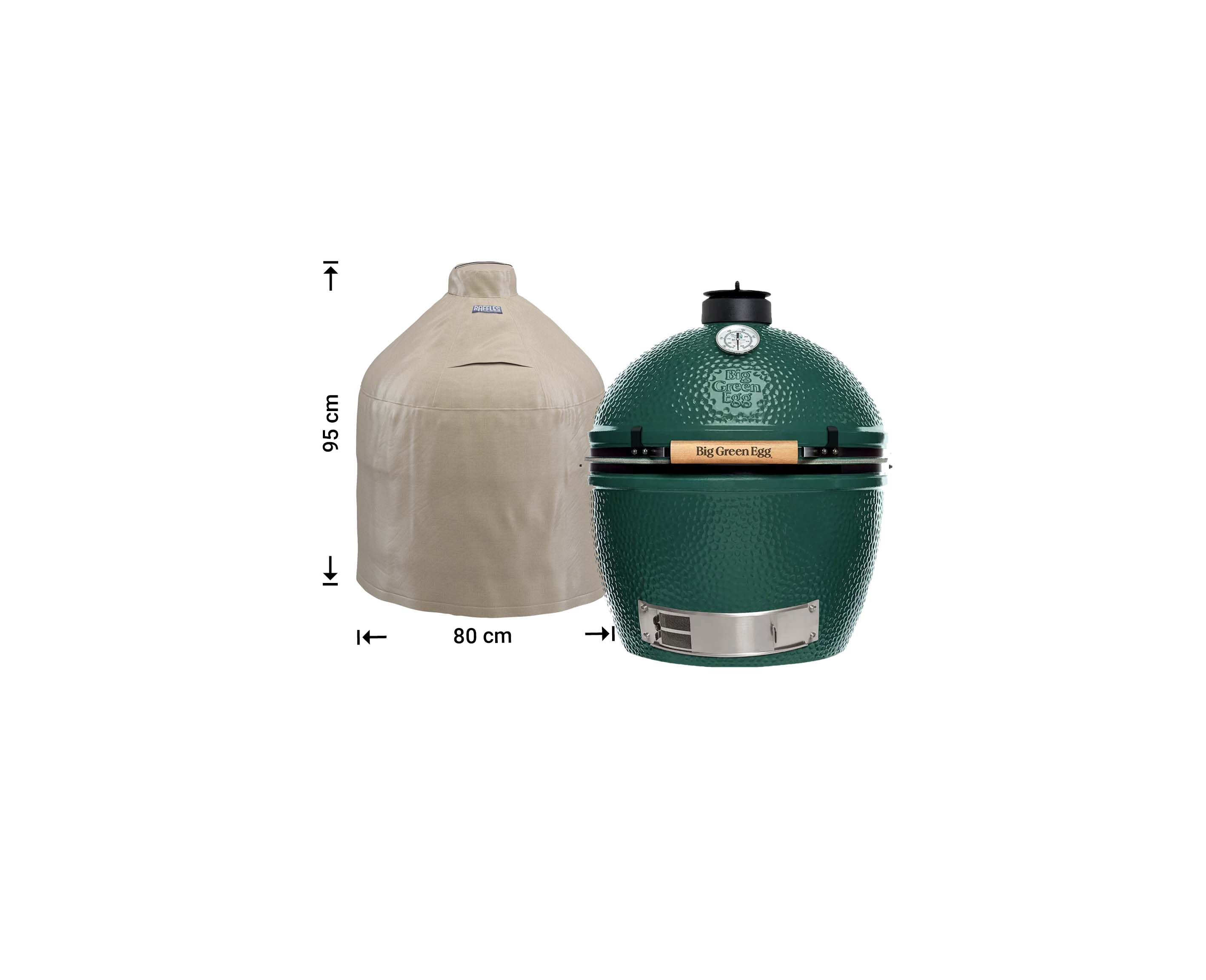 Kamado Hülle Ø: 80 H: 95 cm, Big Green Egg Large & XLarge Kamado Hülle Ø: 80 H: 95 cm, Big Green Egg Large & XLarge