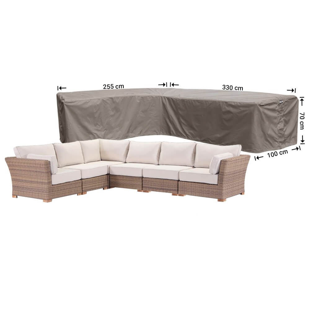 RHS330255left-completeUh4CzpfXO57WR Hoes voor hoekbank 330 x 255 x 100 H: 70 cm